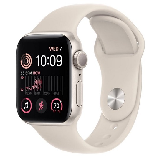 buy used Smart Watch Apple Apple Watch Series SE 2nd Gen 40mm GPS + Cellular - Starlight